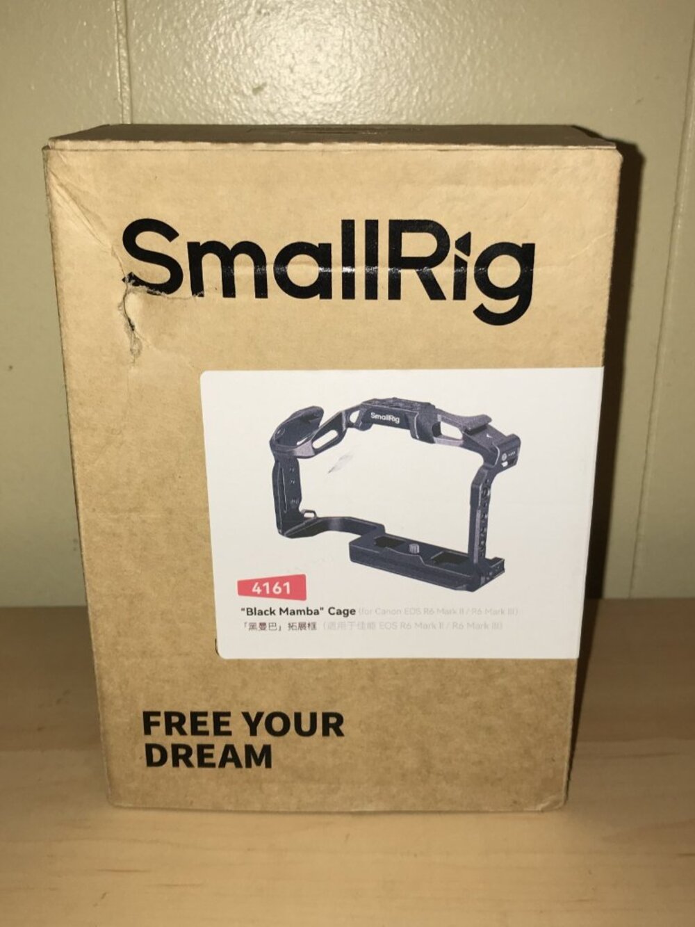 SmallRig Black Mamba Camera Cage 4161 for Canon EOS R6 Mark II & R6 Mark III